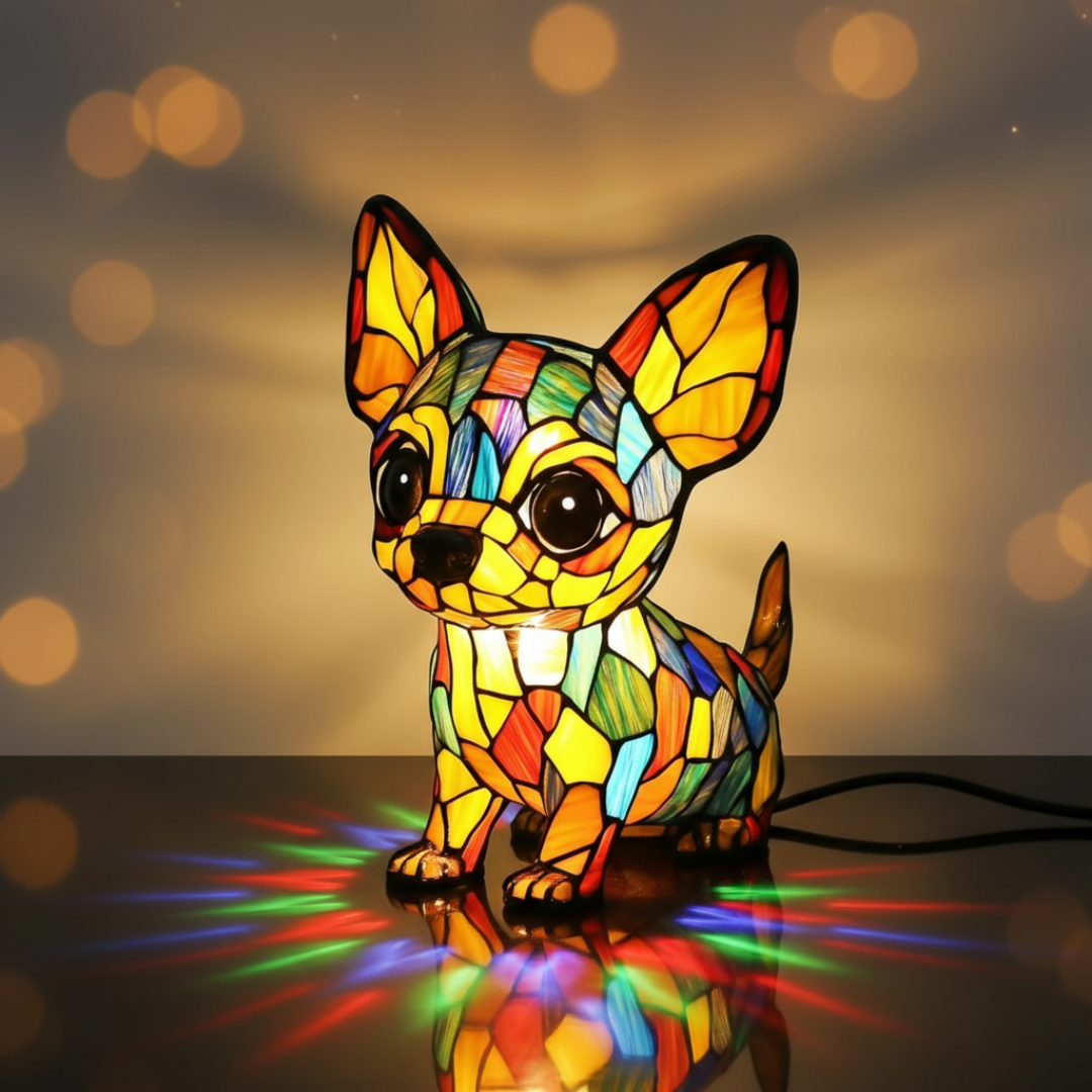 Chihuahua Affascinante – Lampada a Ciondolo