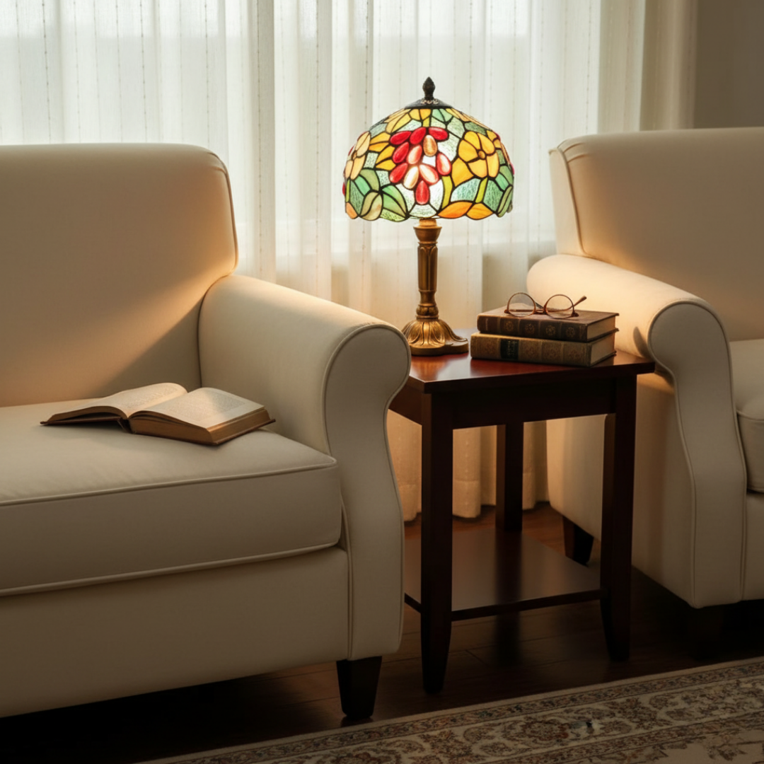 Lampada da Tavolo LED Rococò Barocca