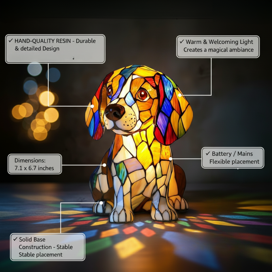 Beagle Essenza – Lampada Artistica