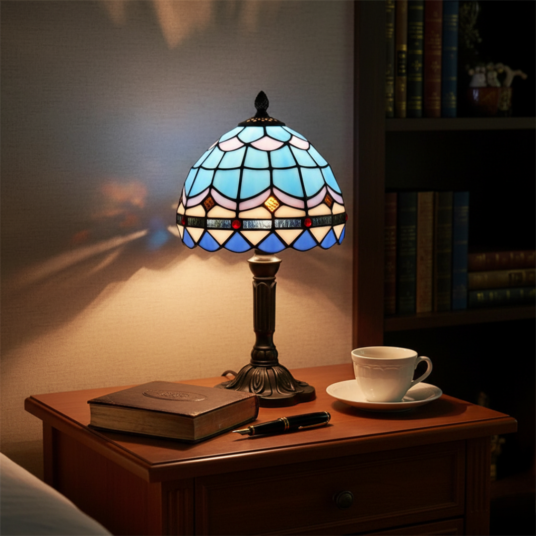 Lampada LED Barocca Dorata Retrò