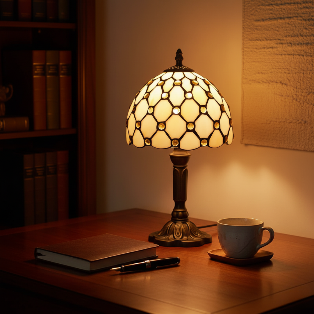 Lampada da Tavolo Barocca Vintage di Lusso