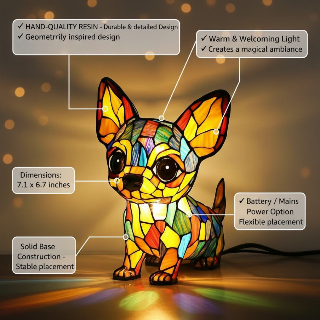 Chihuahua Affascinante – Lampada Decorativa