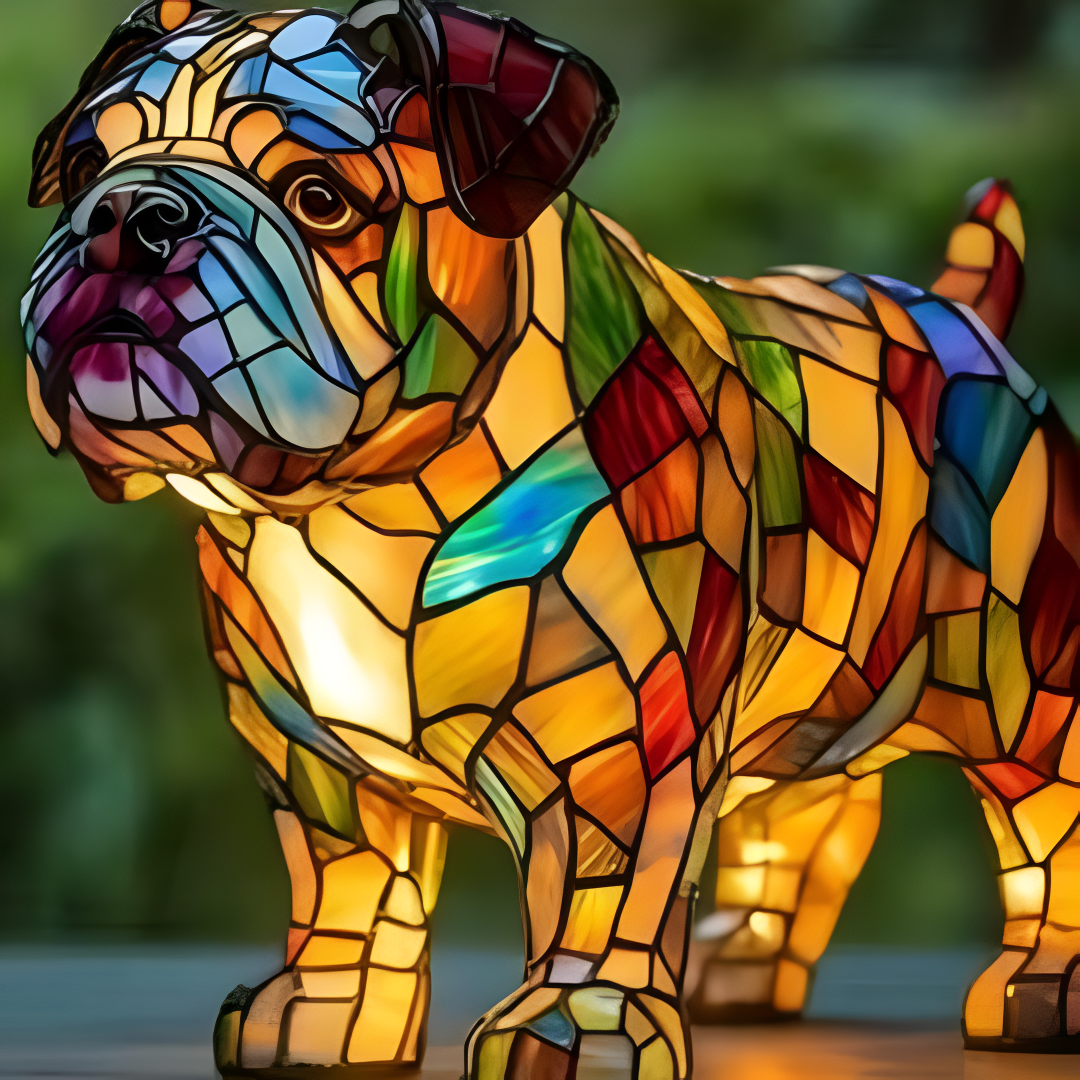 Cane Incantato Tommie – Lampada Artigianale