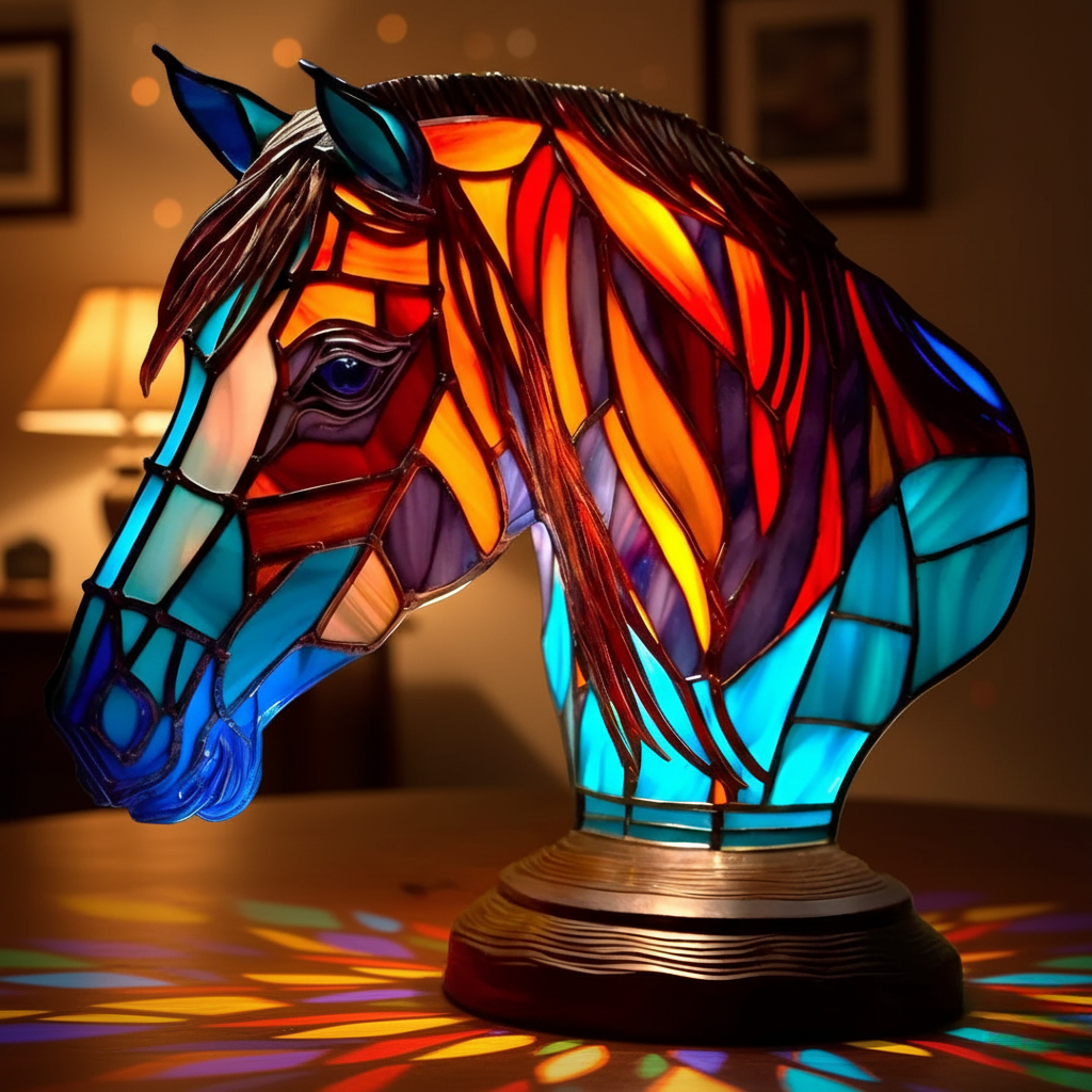 Cavallo Incantevole – Lampada Artigianale