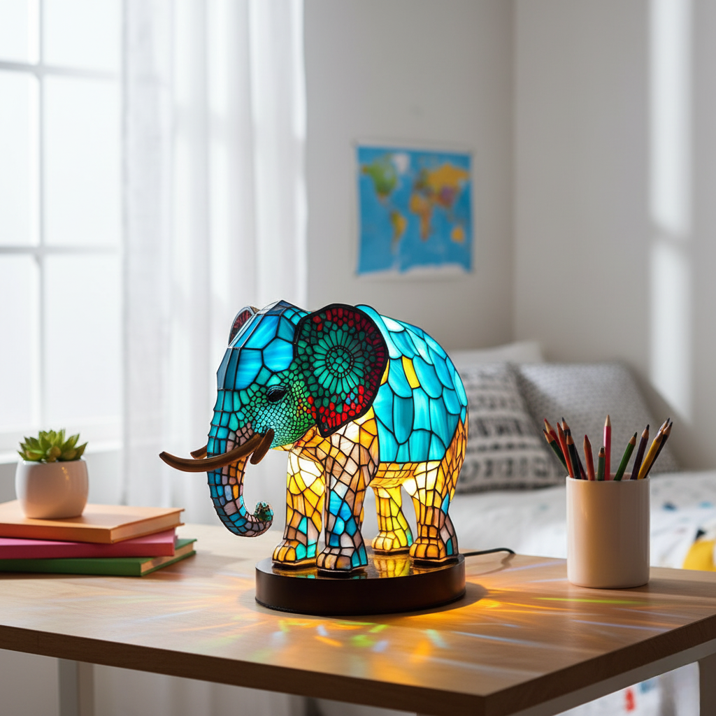 Elefante Noa – Lampada Splendente