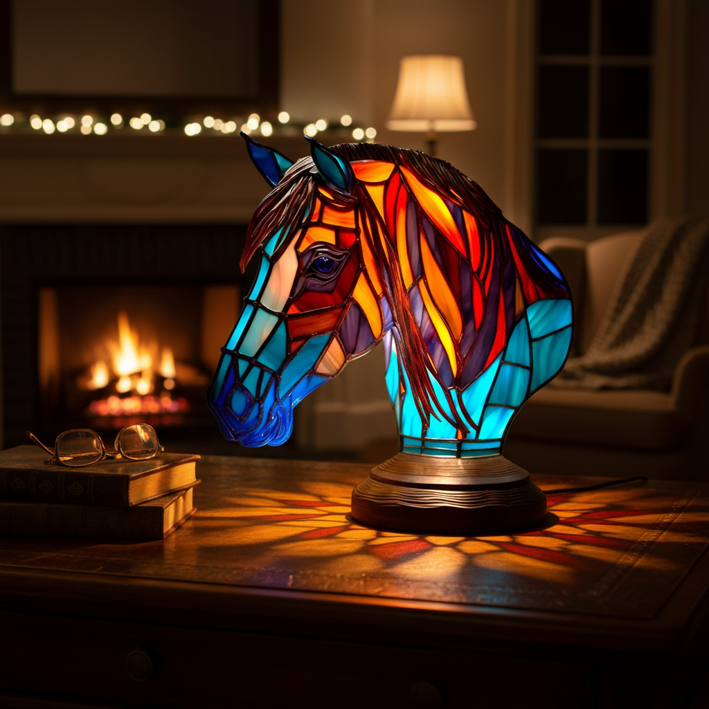 Cavallo Incantevole – Lampada Artistica