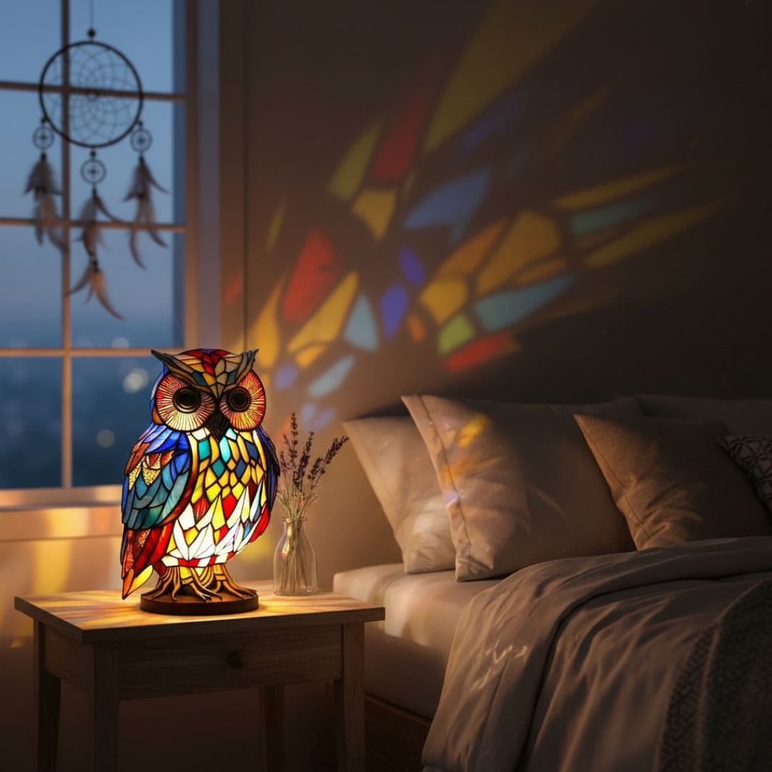 Civetta Graziosa – Lampada Artistica