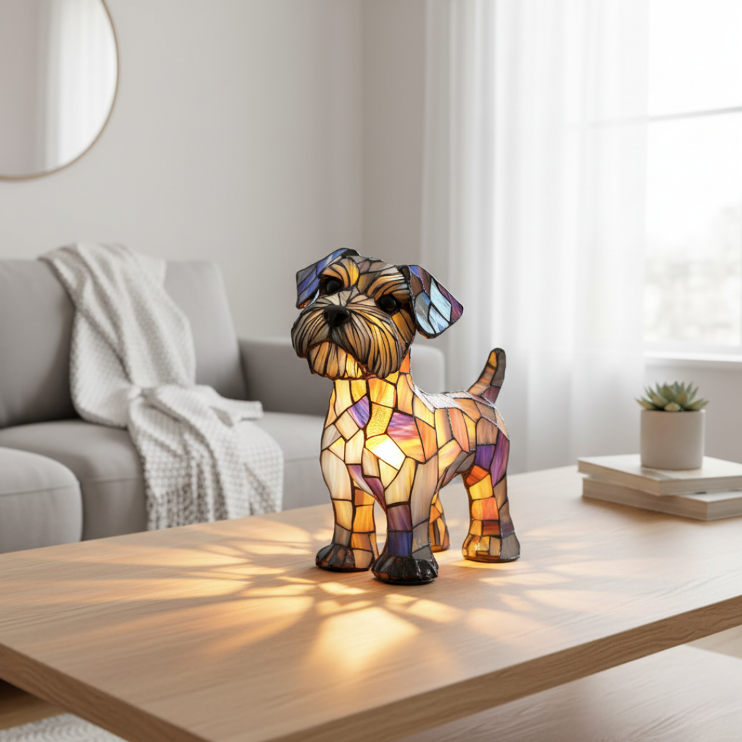 Terrier Orgoglioso – Lampada Artigianale