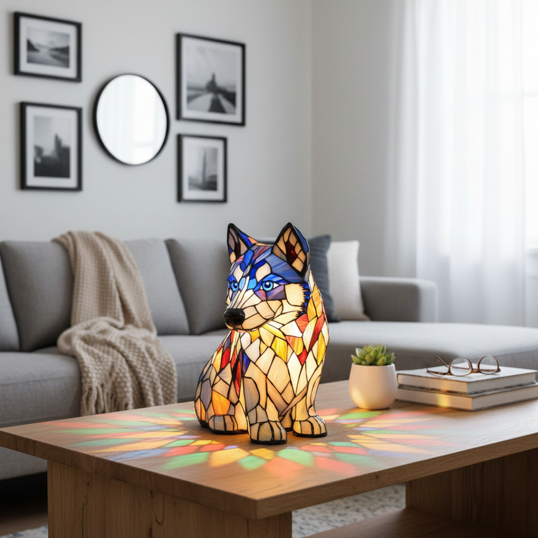 Husky del Nord – Lampada Artistica