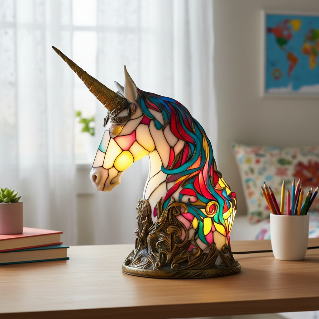 Unicorno Luna – Lampada Magica
