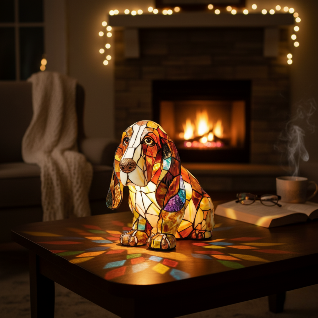 Serenità Canina – Lampada Artigianale