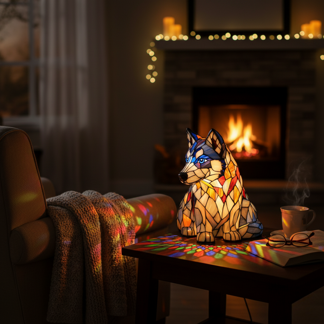 Husky del Nord – Lampada Artistica