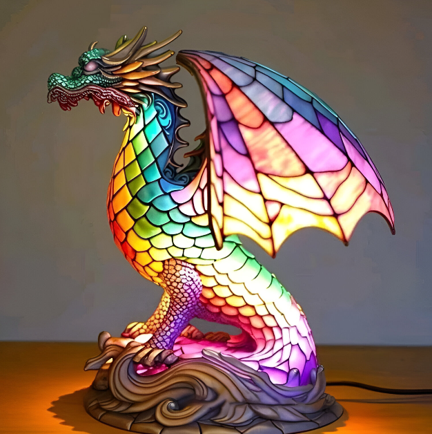 Drago Incantato Wammes – Lampada Artigianale